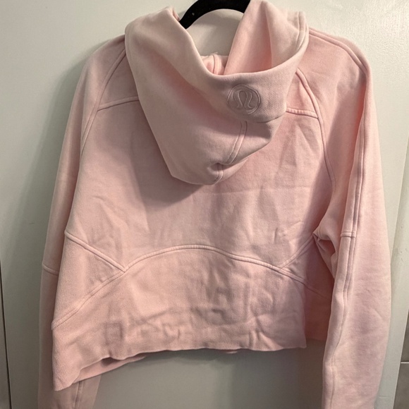 Rare Lululemon Funnel Neck Cropped Scuba Size XL/XXL - Picture 2 of 6
